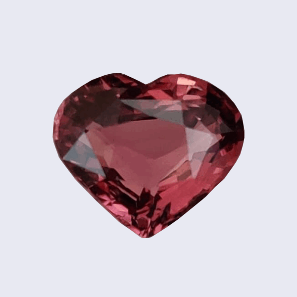 Ruby, heart brilliance. 7.89 carats